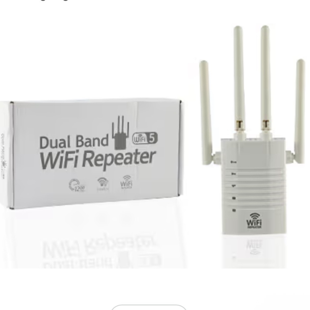 WiFi Repeater Dual Band - White